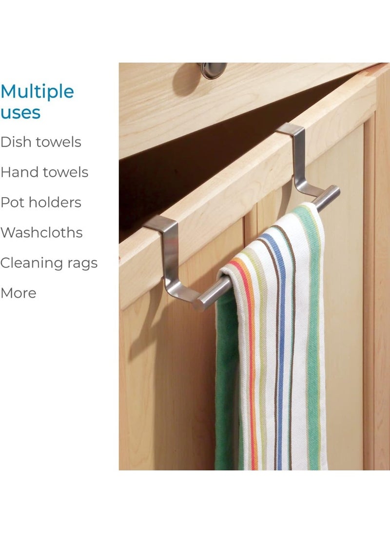 Stainless steel cabinet towel rack, towel and washcloth holder for bathroom and kitchen - Image 4